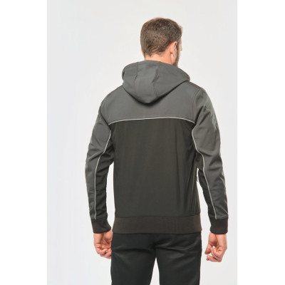 3 layers softshell blouson